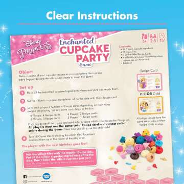 Disney Princess Cupcake Party Game for Fun Gatherings