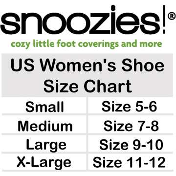 Snoozies Slipper Socks with Travel Pouch for Women