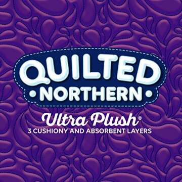 Quilted Northern Ultra Plush, Toilet Paper, 12 Mega Rolls