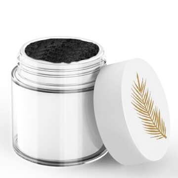 Prefilled Pure Palm Ashes for Ash Wednesday with Acrylic Palm Ash PYX Container, Christian and Catholic Church Supplies, Comes in Packs That Serve 500 People (Palm)