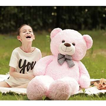 Giant Pink Teddy Bear 4Ft Plush Toy for All Occasions