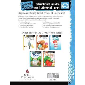 The Day the Crayons Quit: An Instructional Guide for Literature - Novel Study Guide for Elementary School Literature with Close Reading and Writing Activities (Great Works Classroom Resource)