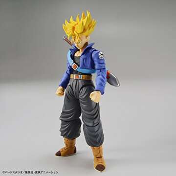 Bandai Hobby Figure-Rise Standard Super Saiyan Trunks Dragon Ball Z Model Kit Figure, BAN217615