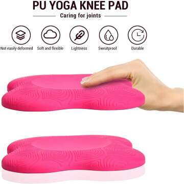 Thick Foam Yoga Knee Pad