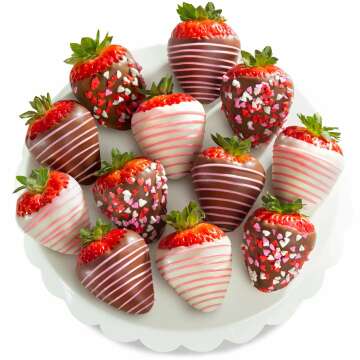 Delicious Chocolate Covered Strawberries - 12 Count Love Berries