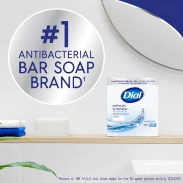 Antibacterial Bar Soap - Refresh & Renew 32 Bars