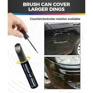 Touch Up Paint Pen,Touch Up Paint for Cars,Car Accessories Car Touch Up Paint, Automotive Paint Pen Scratch Repair,Car Remover Scratch Paint Pen,Car Paint Pen for Erase Car Scratches (Black)