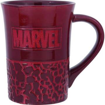 Marvel SAN3031-2 Crocodile Pattern Mug in Red - Stylish & Unique