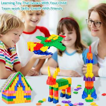 Kids Building Blocks 600pcs Educational STEM Set