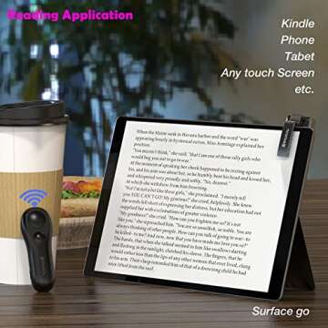 RF Remote Control Page Turner for Kindle, iPad & More