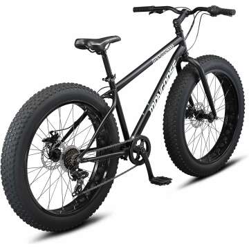 Mongoose Malus Fat Tire Mountain Bike with 26" Wheels