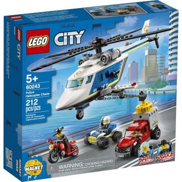 LEGO City Police Helicopter Chase 60243 Playset