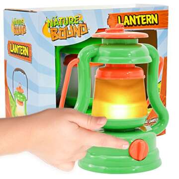 Nature Bound Light & Sound Lantern Kit with Nature Sound Effects, Green, One Size