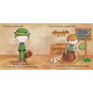 Silly McGilly, St. Patrick's Day Book, Children's Birthday Gift, Irish Gift