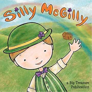 Silly McGilly, St. Patrick's Day Book, Children's Birthday Gift, Irish Gift