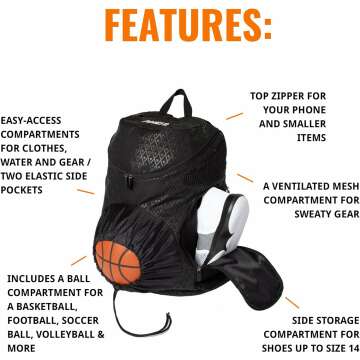 NBA Basketball Backpacks Road Trip 2.0 - POINT3