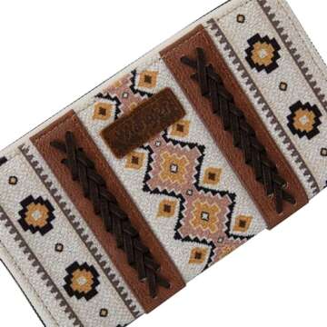 Aztec Wristlet Wallet for Women - Montana West & Wrangler