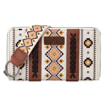 Aztec Wristlet Wallet for Women - Montana West & Wrangler