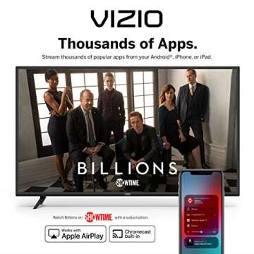 VIZIO 65 Inch 4K Smart TV with Apple AirPlay & Chromecast