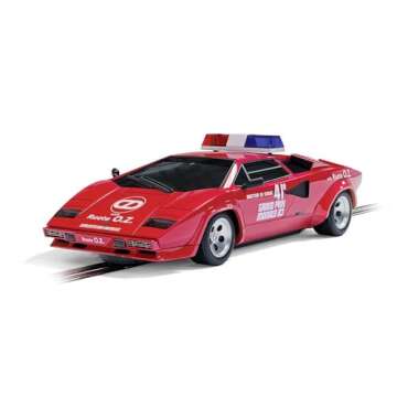 Scalextric 1983 Monaco Grand Prix Lamborghini Countach Saftey Car C4329