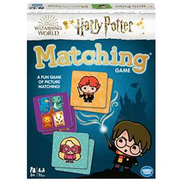 Wonder Forge Wizarding World Harry Potter Matching Game - Enthralling Memory Game for Ages 3 & Up | Engaging Brain Activity | Exciting Characters | Ideal Gift for Kids and Adults