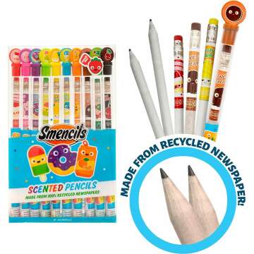 Smencils Gourmet Scented HB #2 Pencils for Kids