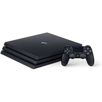 Sony PlayStation 4 Pro 1TB HDD with Accessories - Renewed Jet Black