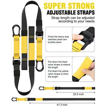 Home Resistance Training Fitness Straps Kit