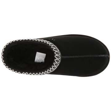 UGG Women's Tasman Slipper in Black, Size 5