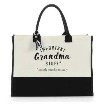 FORBIDDEN PAPER Grandma Bag-Birthday Gift for Grandma