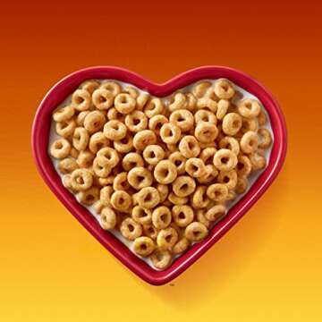 Honey Nut Cheerios Heart Healthy Breakfast Cereal, Gluten Free Cereal With Whole Grain Oats, Value Bag, 32 oz