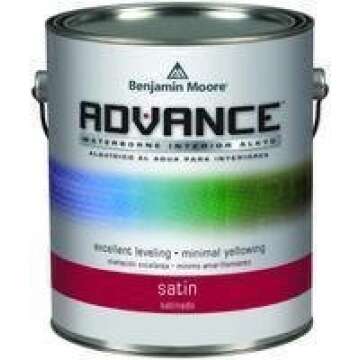 Benjamin Moore Advance Waterborne Satin Paint Quart