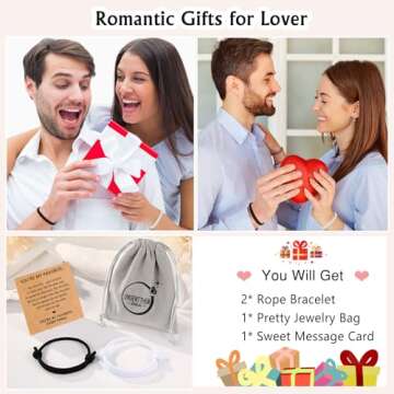 Couples Bracelets for Him and Her - Love Gifts