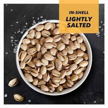 Wonderful Pistachios In Shell, Lightly Salted Nut Snack 16oz