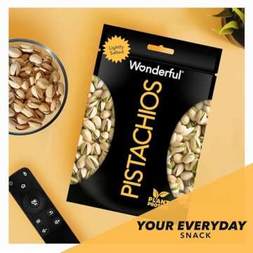 Wonderful Pistachios In Shell 16oz Lightly Salted Snack