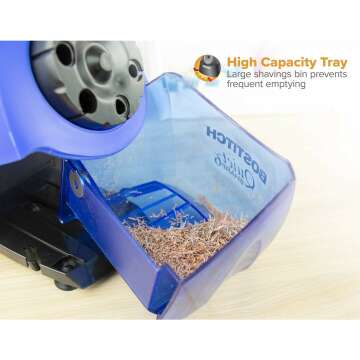 QuietSharp 6 Pencil Sharpener - Silent & Efficient