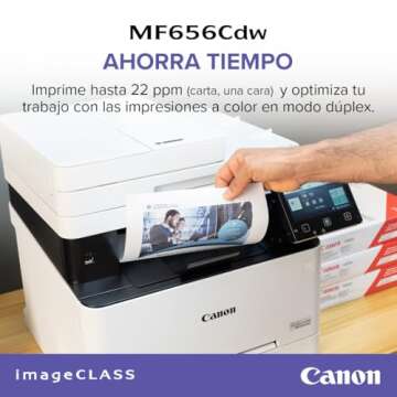 Canon Color MF656Cdw - Wireless All-in-One Laser Printer