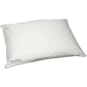 Iso-Cool Memory Foam Pillow, Traditional Shape, Standard