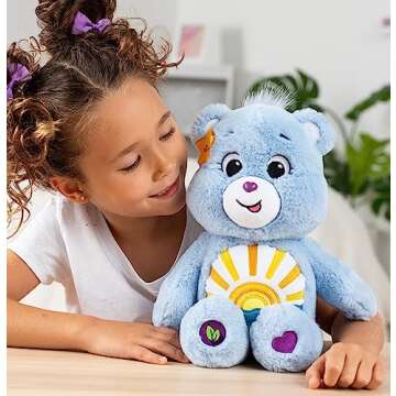 Care Bears 14" Medium Plush - Sea Friend Bear - Soft Huggable Eco Friendly Material! Amazon Exclusive