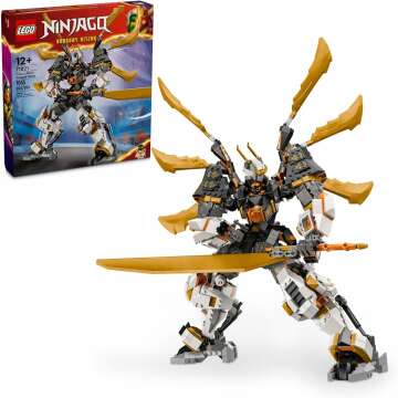 LEGO NINJAGO Cole’s Titan Dragon Mech Adventure Toy