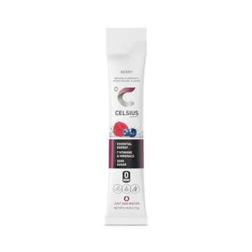 CELSIUS Berry Powder Sticks - Zero Sugar (14 Packs)