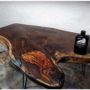 Walrus Oil - Furniture Oil, 100% Natural. Finish, Restore, and Protect Wood. VOC-Free, 8oz Bottle