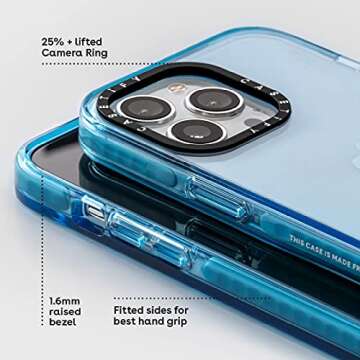 Casetify Impact Case for iPhone 13 Pro - Triple Stars - Clear Frost