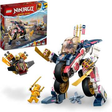 LEGO NINJAGO Sora’s Mech Bike Racer Building Set