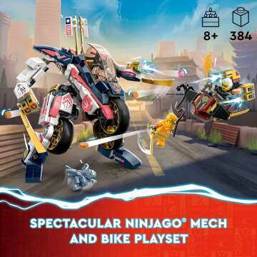 LEGO NINJAGO Sora’s Mech Bike Racer Building Set