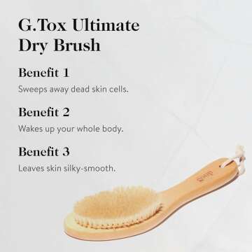 Goop Beauty Dry Brush for Exfoliating Dry Skin