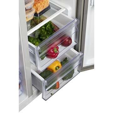 Hamilton Beach 15.6 Cu Ft Counter Depth Refrigerator