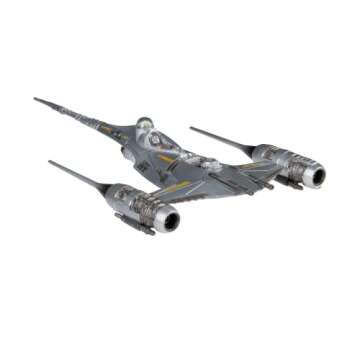 STAR WARS Micro Galaxy Squadron The Mandalorian's N-1 Starfighter - 5-Inch Starfighter Class Vehicle with 1-Inch Micro Figure Accessory