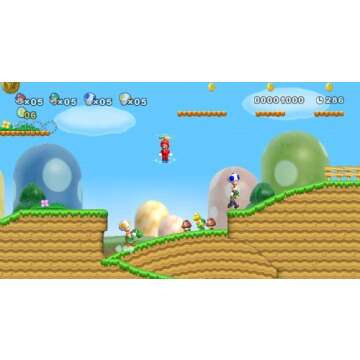 New Super Mario Bros. Wii (Renewed) - Classic Fun for All Ages