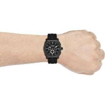 Fossil Machine Men's Watch: Stylish Chronograph & Band